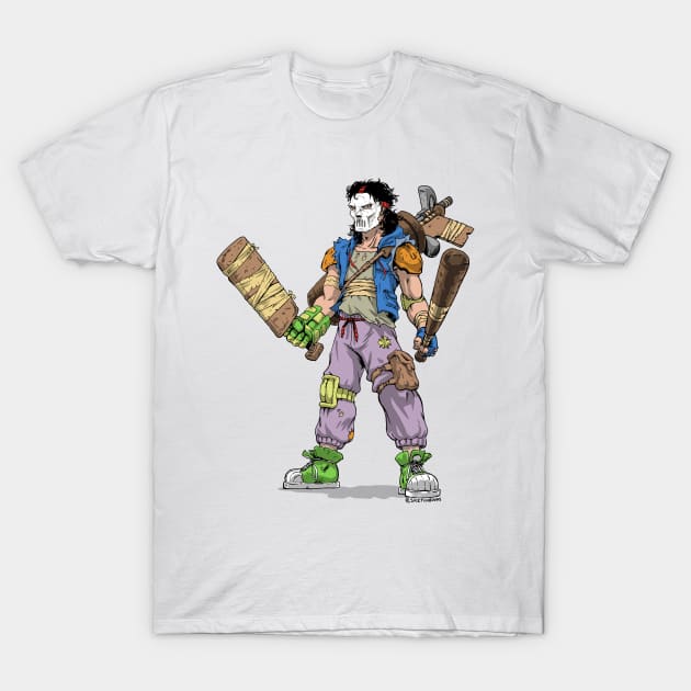 Casey Jones TMNT T-Shirt by SketchbooksTees